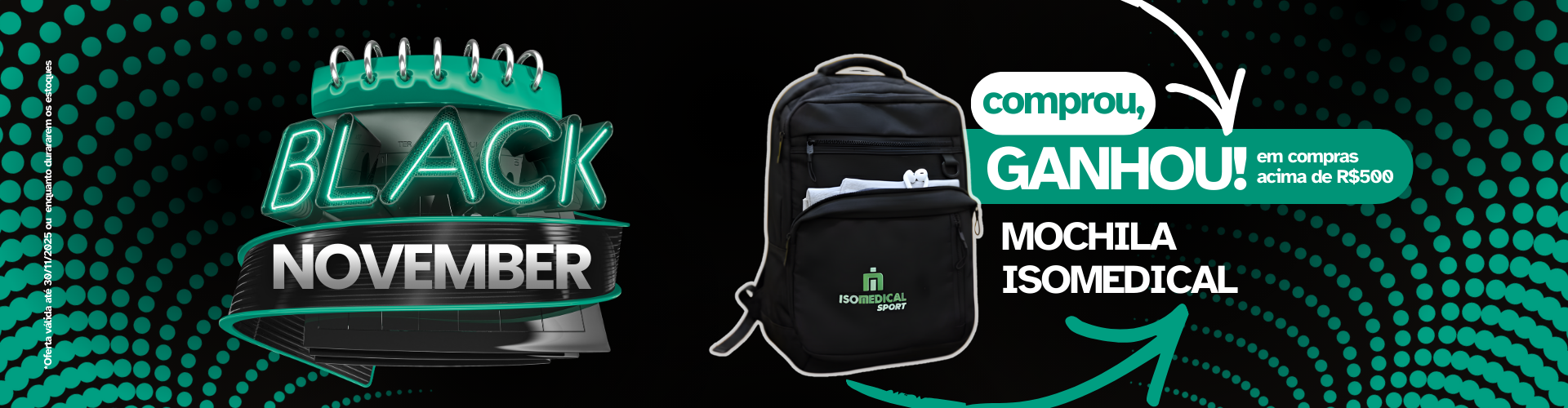 BLACK FRIDAY 2025 - MOCHILA