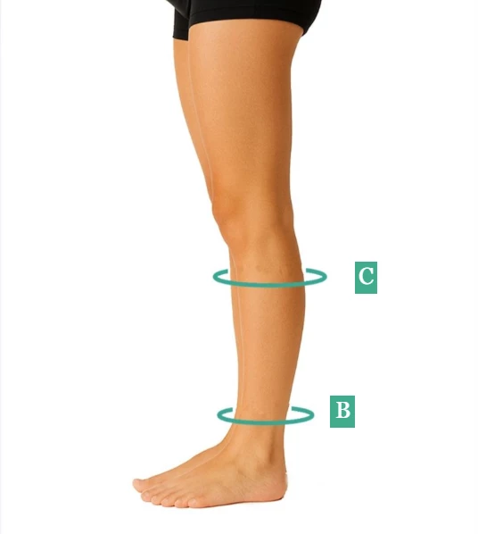 Meia de Alta Compressão Sigvaris Select Comfort Premium 30-40mmHg (7/8)