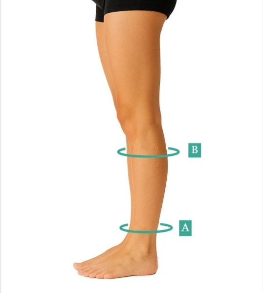 Meia de Média Compressão Sigvaris Select Comfort Premium 20-30mmHg (7/8)