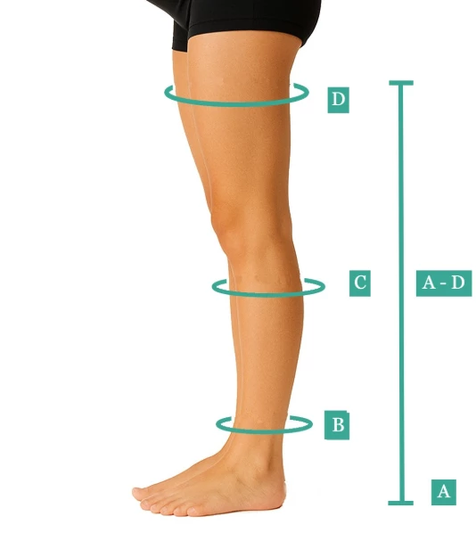 Meia de Alta Compressão Sigvaris Select Comfort Premium 30-40mmHg (7/8)