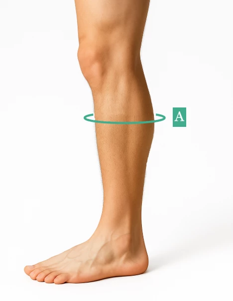MEIA ESPORTIVA DE COMPRESSÃO PERFORMANCE SIGVARIS-Média: 20-30 mmHg