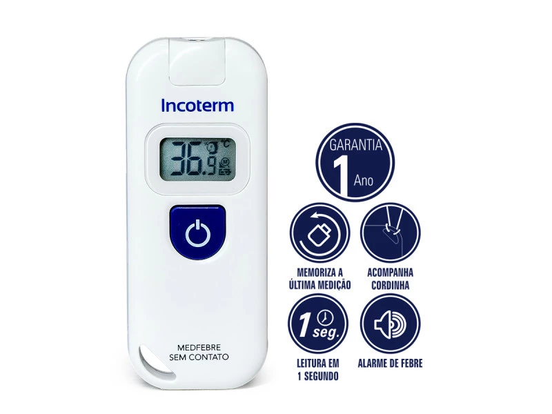 Termometro Sem Contato Incoterm Medfebre 
