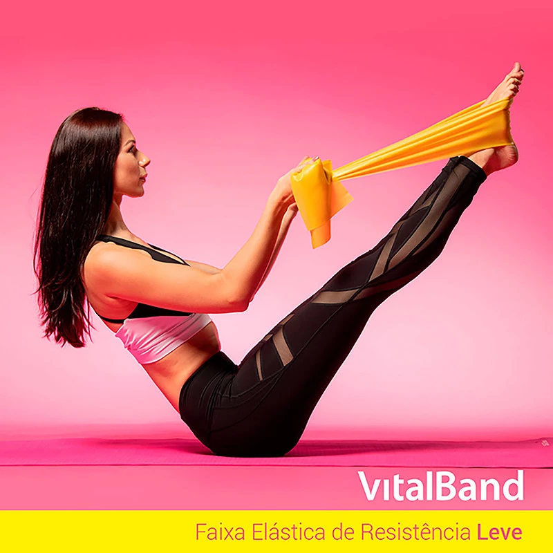 Elástico para Musculação Vitalband  - Leve