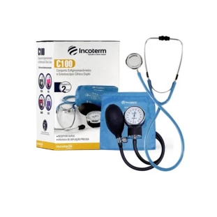 CONJUNTO ESFIGMOMANÔMETRO E ESTETOSCÓPIO ISOMEDICAL